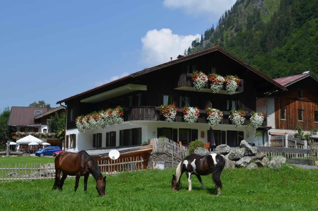 Landhaus Spielmannsau Oberstdorf Esterno foto